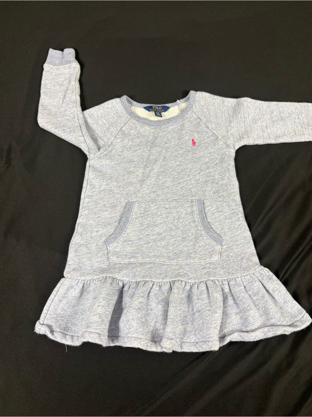 Polo Ralph Lauren Girl Toddler Light Blue Dress Size 4/4T